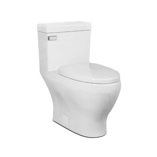 Chair-height One Piece Modern Toilet